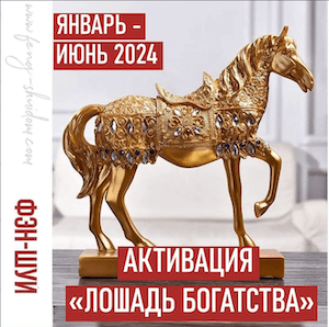 Активация «Лошадь богатства» в 2024 г.